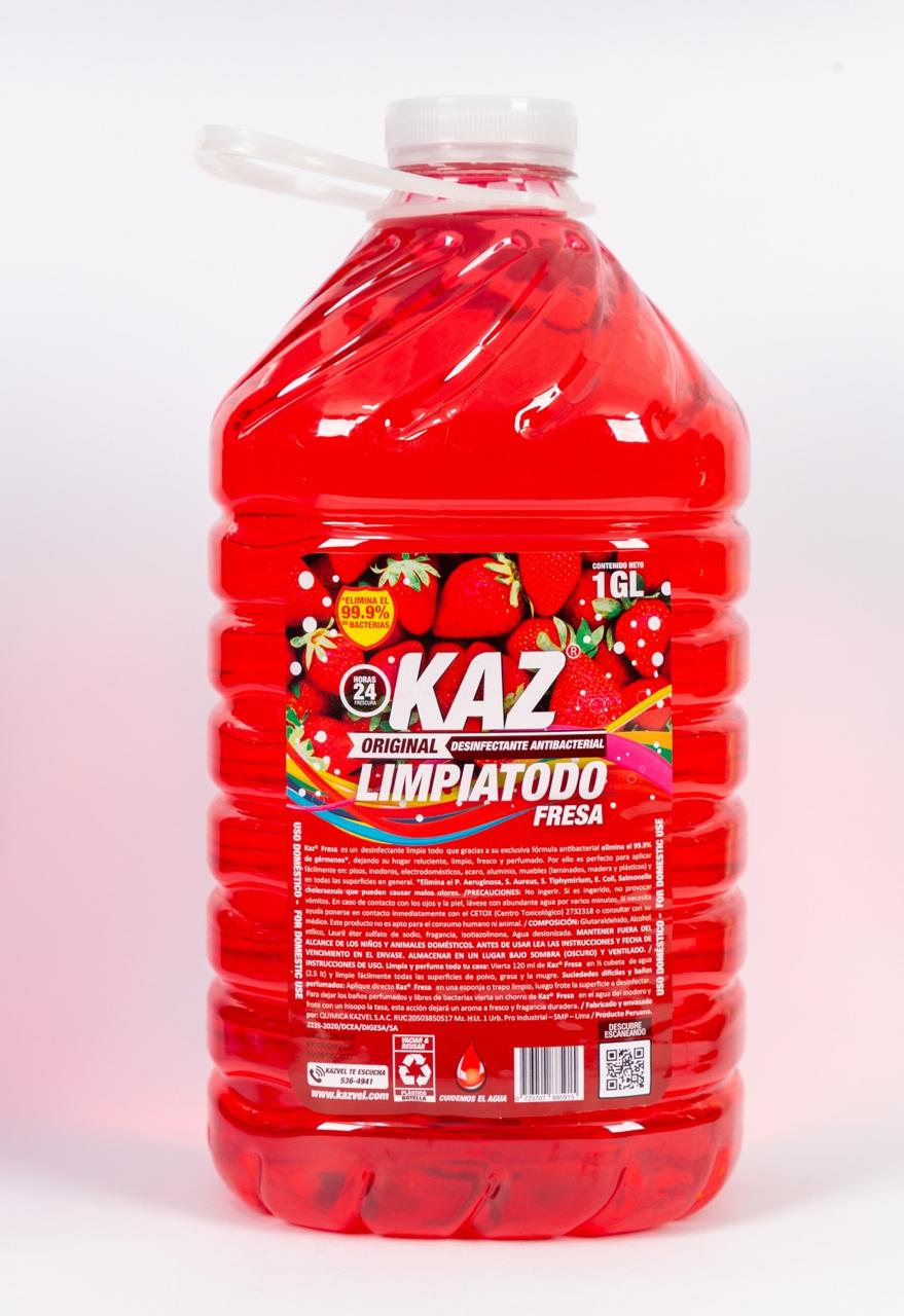 KAZ LIMPIA TODO ROJO